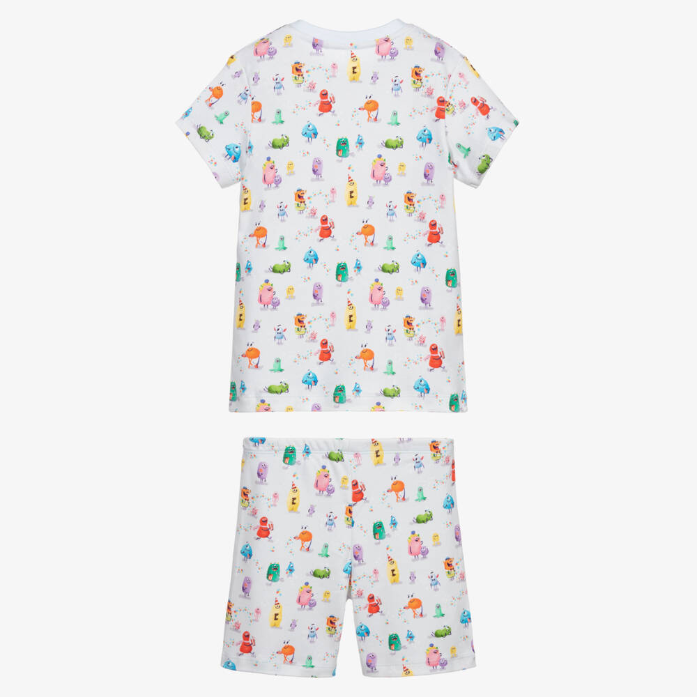 My Little Pie-Boys Blue Monster Sleep Set | Childrensalon Outlet