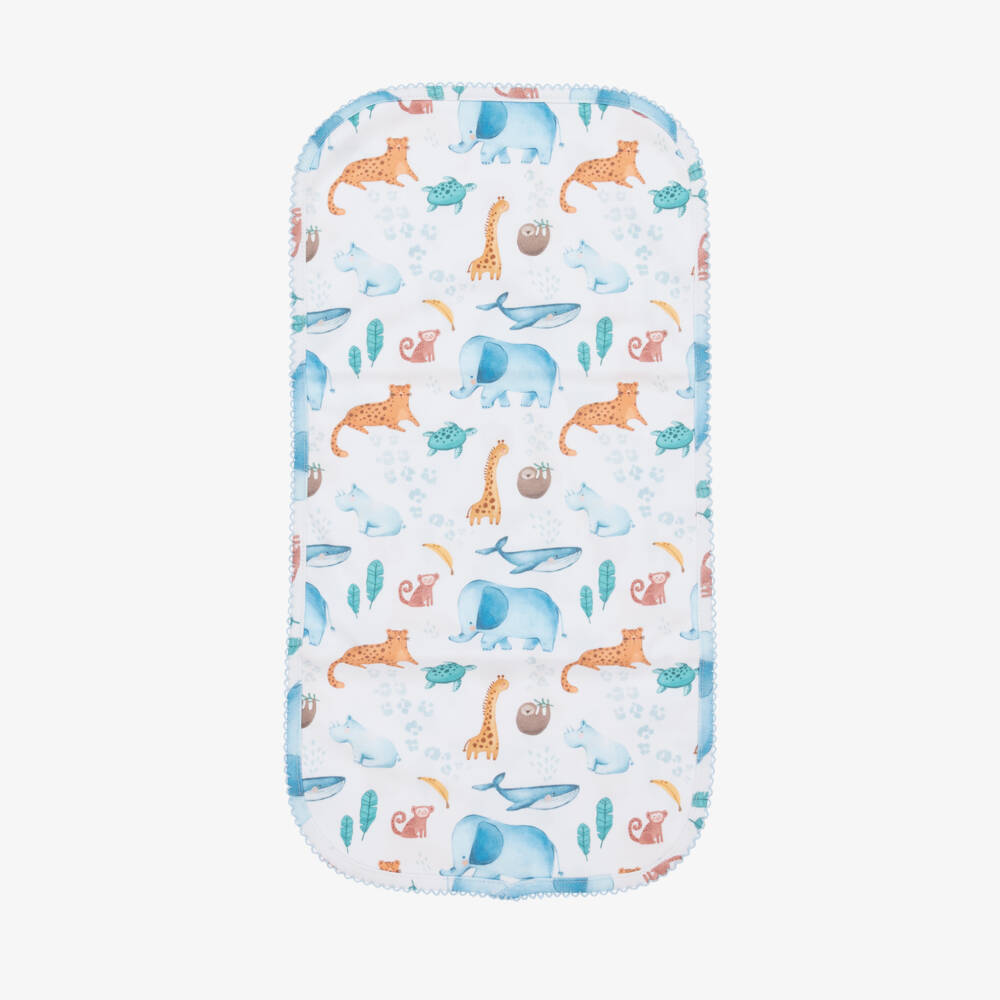 My Little Pie-Boys Ivory Jungle Cotton Cloth | Childrensalon Outlet