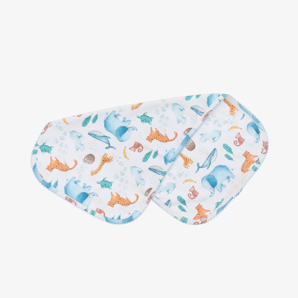 My Little Pie-Boys Ivory Jungle Cotton Cloth | Childrensalon Outlet