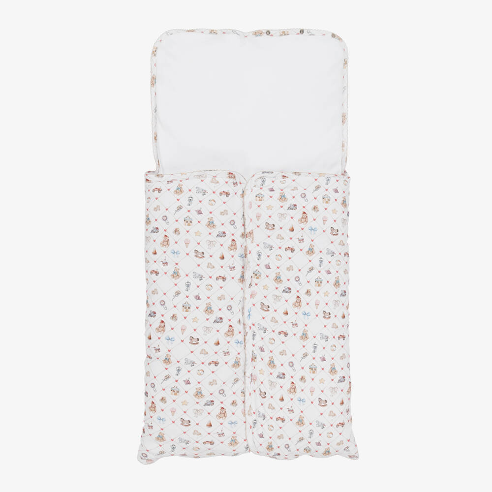 My Little Pie-Boys Ivory Toy Print Nest | Childrensalon Outlet