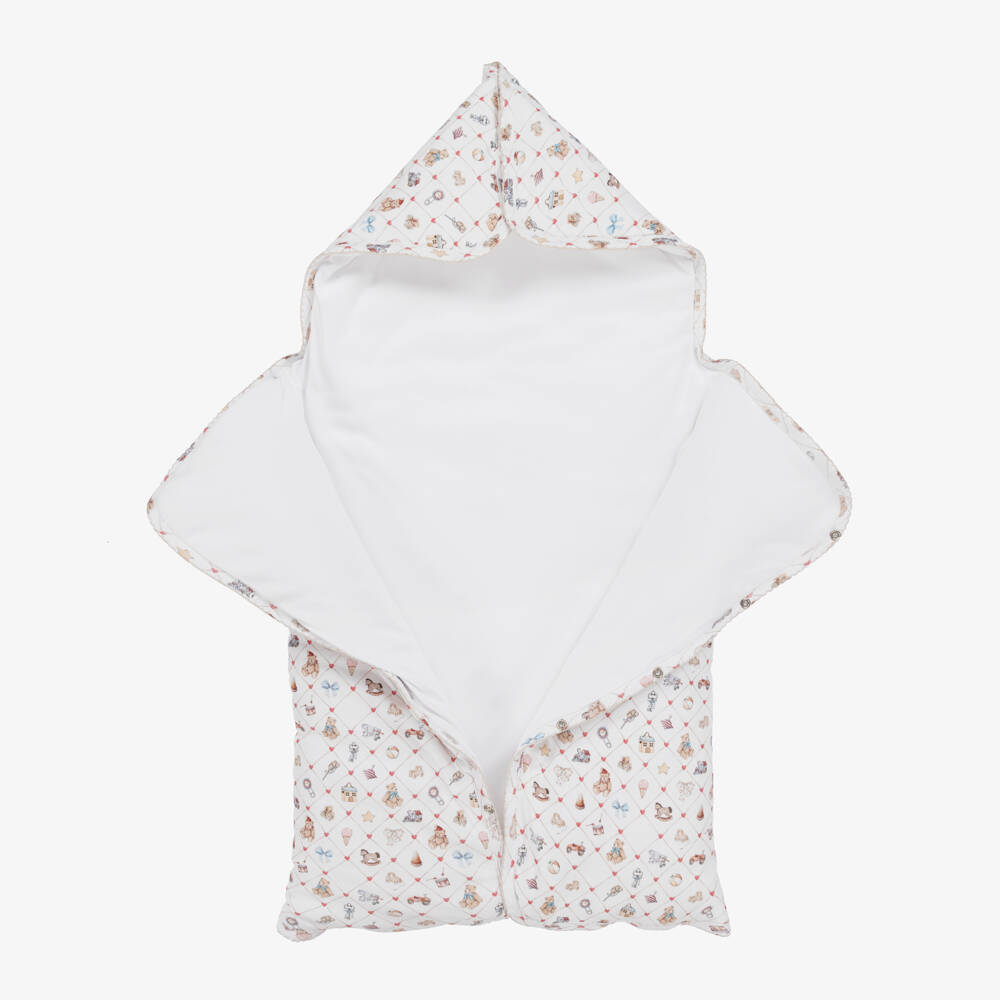 My Little Pie-Boys Ivory Toy Print Nest | Childrensalon Outlet