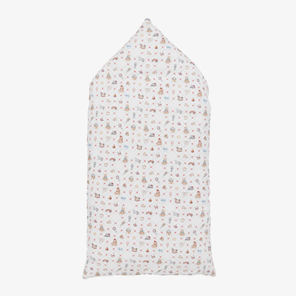 My Little Pie-Boys Ivory Toy Print Nest | Childrensalon Outlet