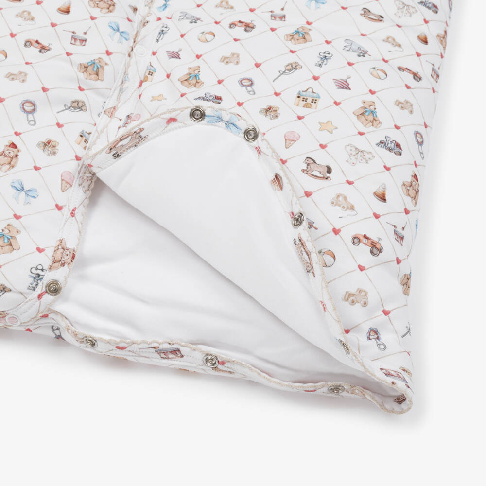 My Little Pie-Boys Ivory Toy Print Nest | Childrensalon Outlet