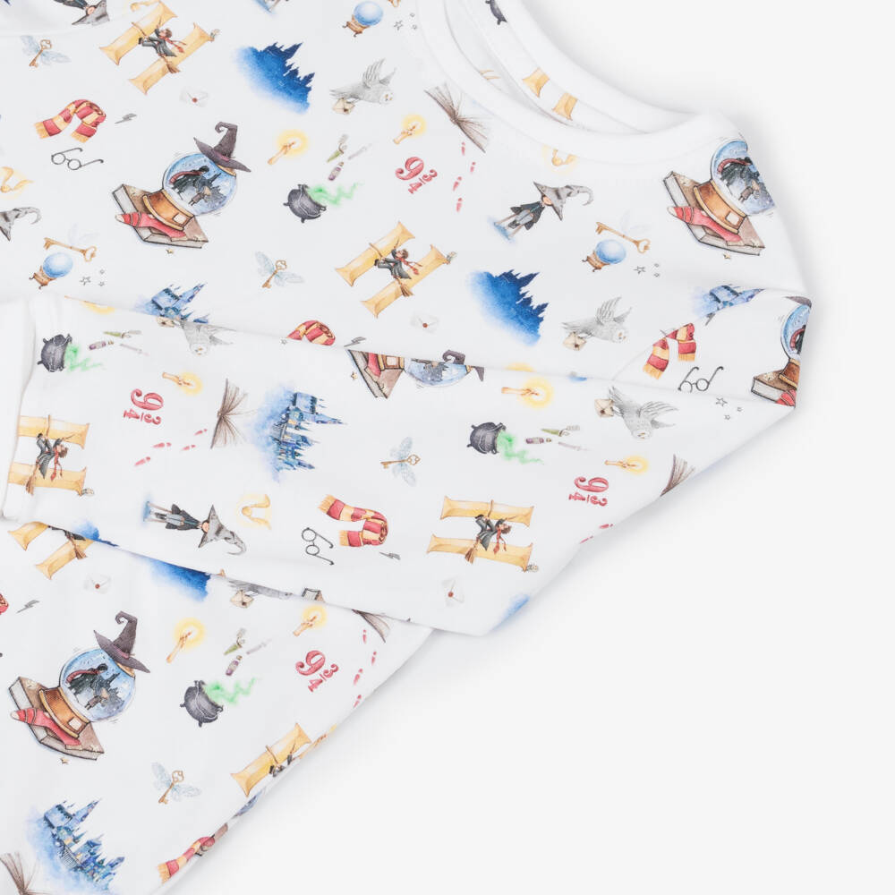 My Little Pie-Boys Ivory Wizard Pyjamas | Childrensalon Outlet