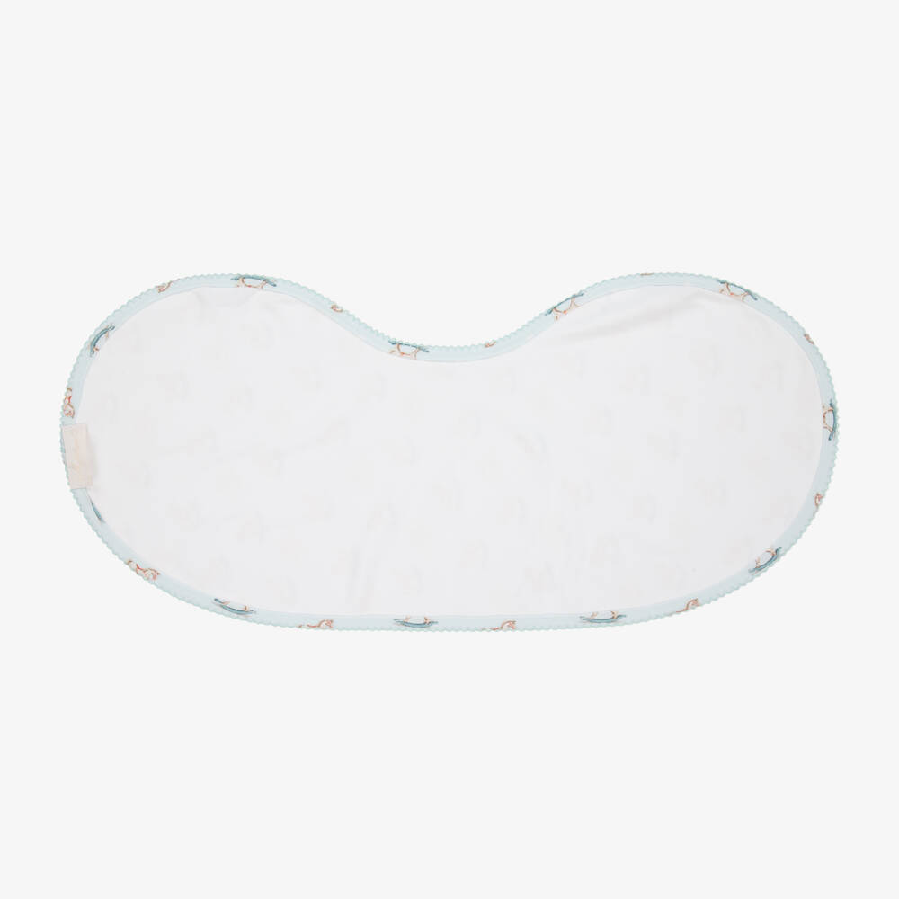 My Little Pie-Boys Pale Blue Horse Muslin Cloth | Childrensalon Outlet