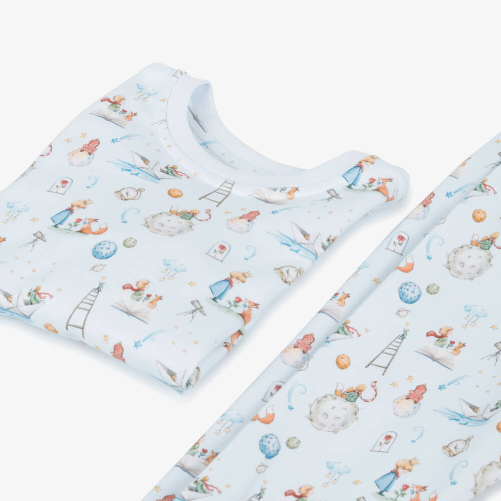 My Little Pie-Boys Soft Blue Prince Pyjamas | Childrensalon Outlet