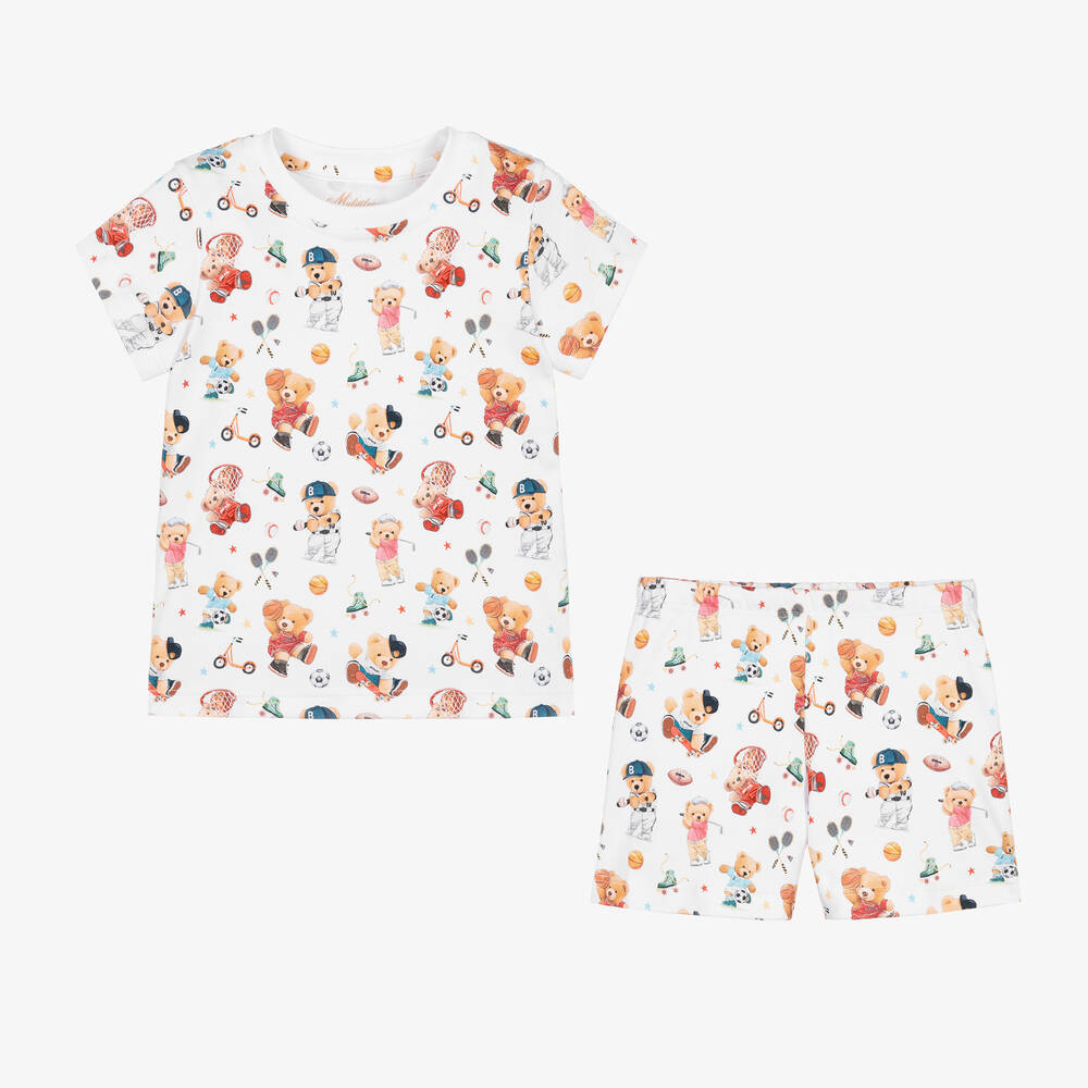 My Little Pie-Boys Supima Cotton Golden Bears Pyjamas | Childrensalon Outlet