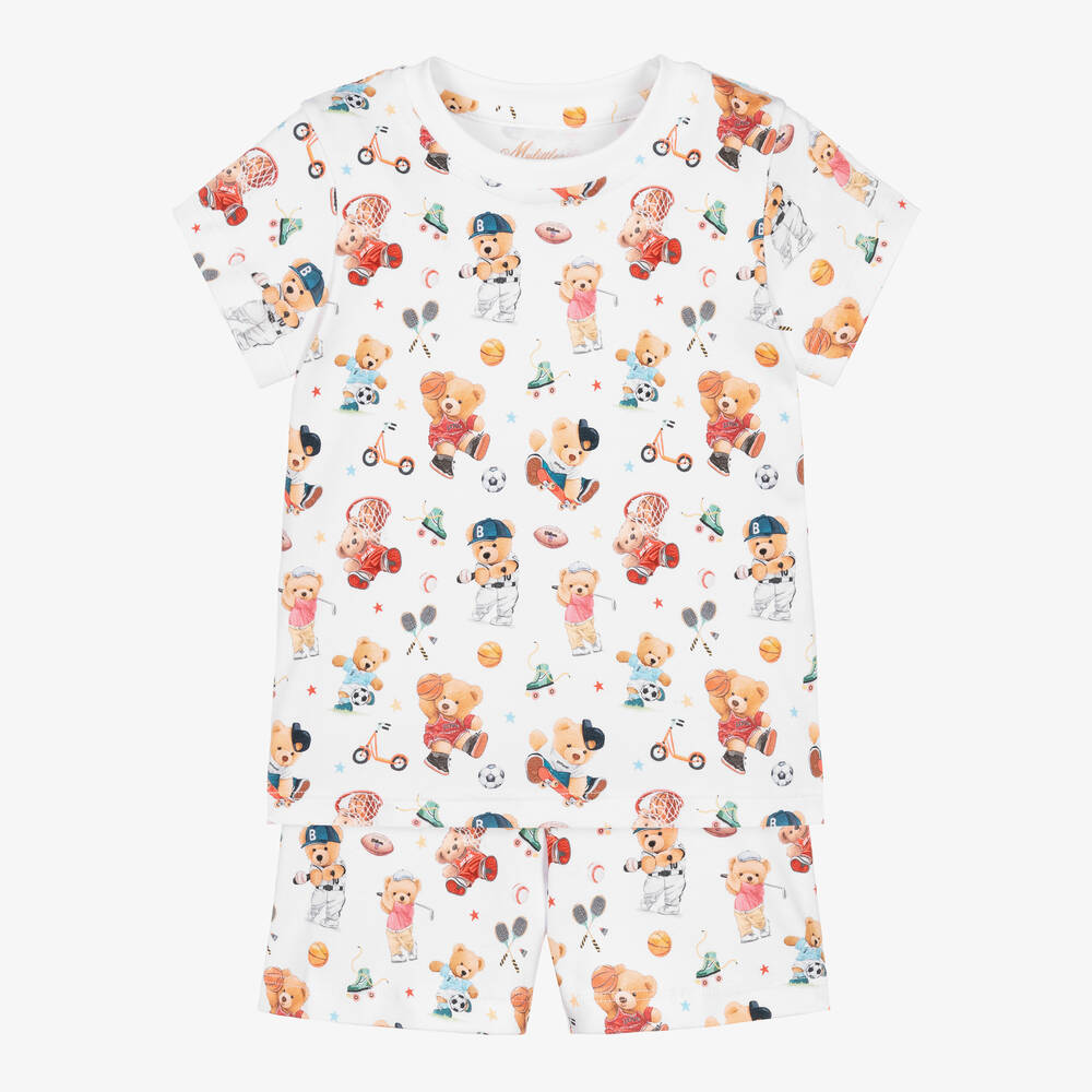 My Little Pie-Boys Supima Cotton Golden Bears Pyjamas | Childrensalon Outlet