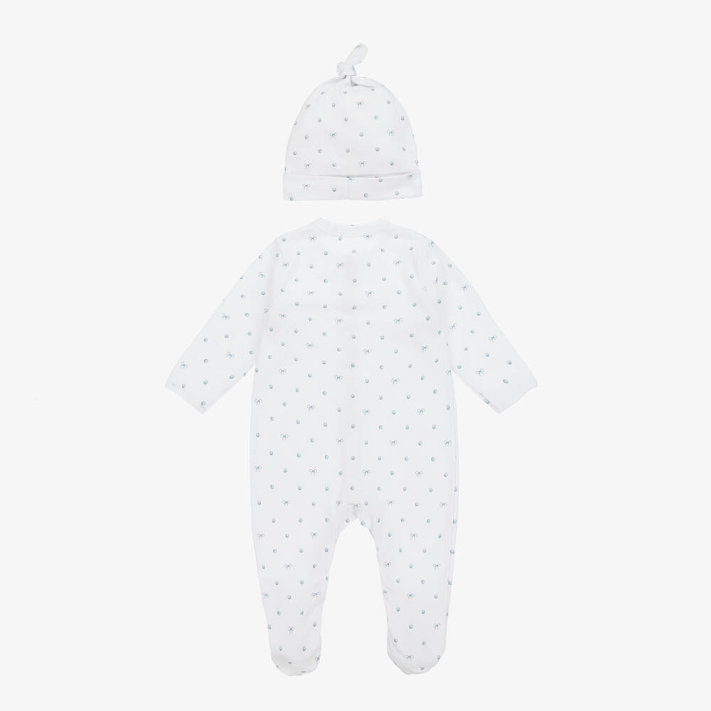 My Little Pie-Boys White Supima Babysuit Set | Childrensalon Outlet