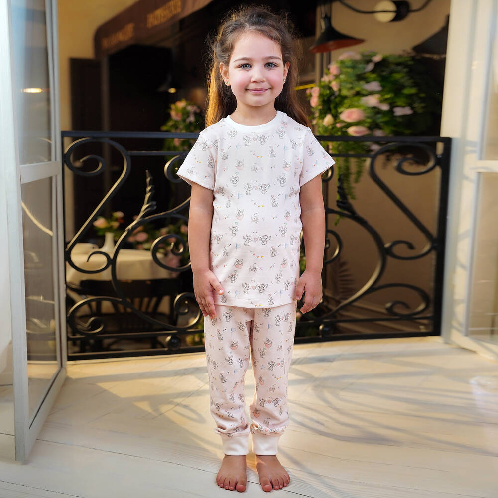 My Little Pie-Bunny Angels Supima Pyjamas | Childrensalon Outlet