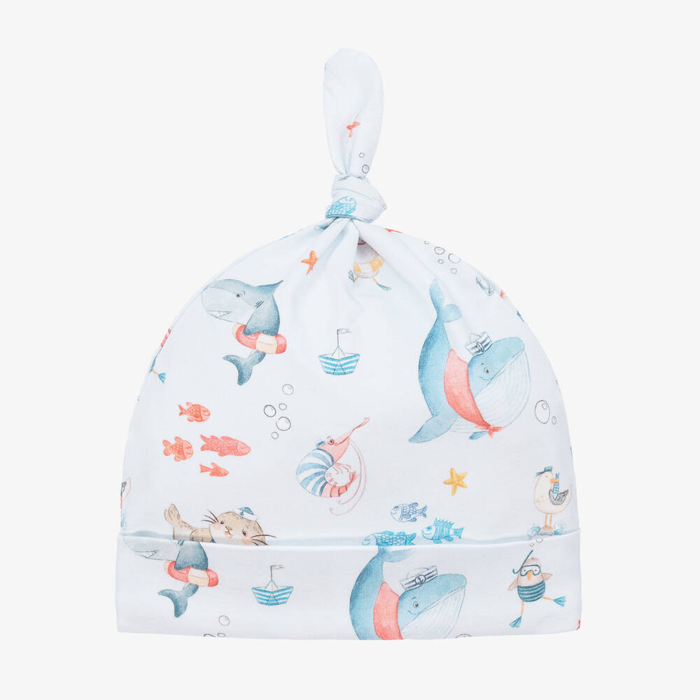 My Little Pie - Fish Tales Layette Baby Hat | Childrensalon