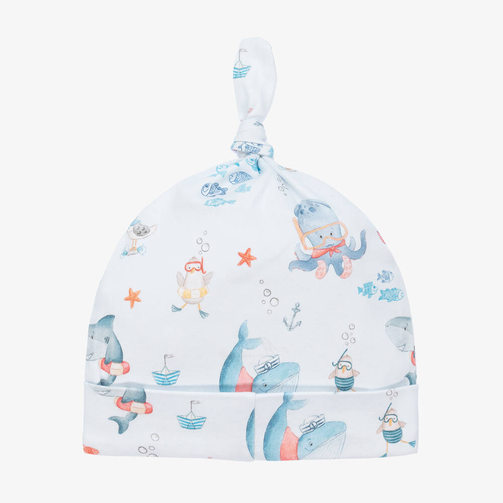 My Little Pie-Fish Tales Layette Baby Hat | Childrensalon Outlet