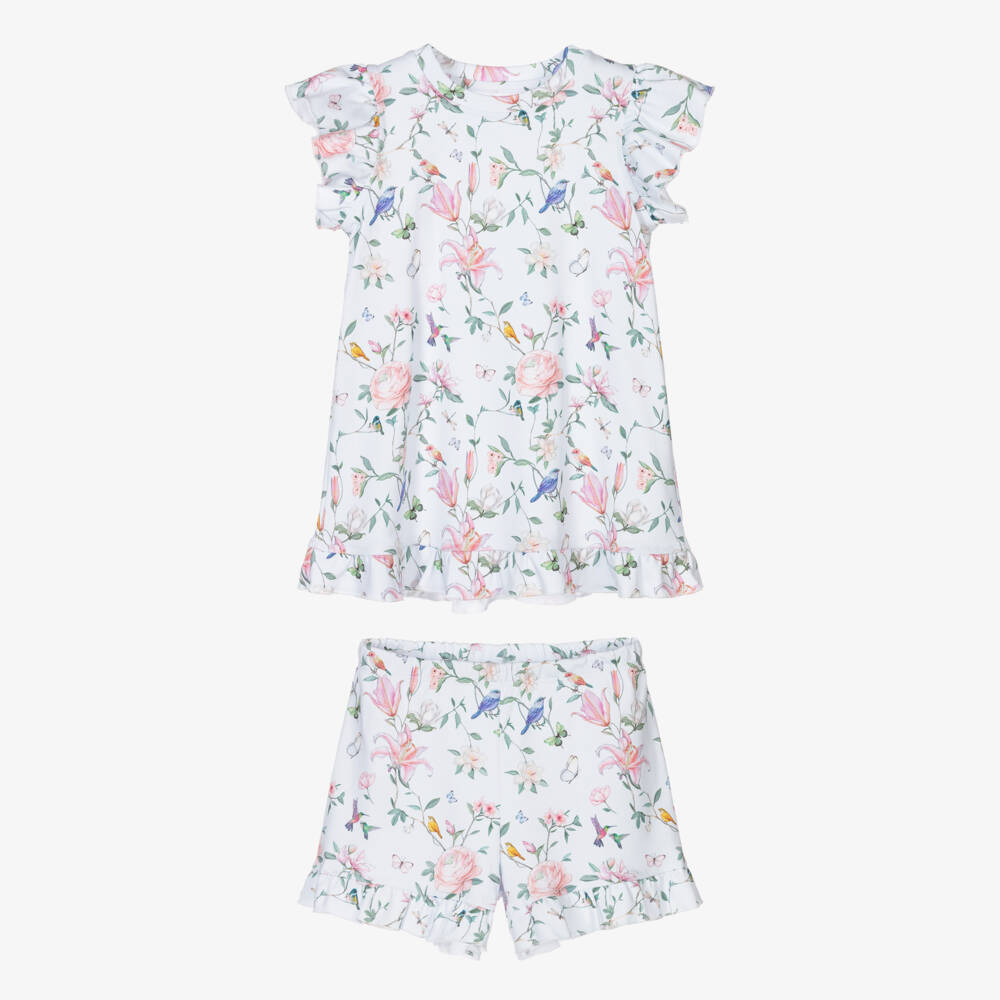 My Little Pie-بيجاما قطن عضوي سوبيما لون أزرق فاتح للبنات | Childrensalon Outlet