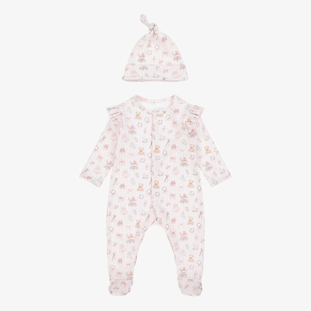 My Little Pie-Элегантный розовый комплект из супима для девочек | Childrensalon Outlet