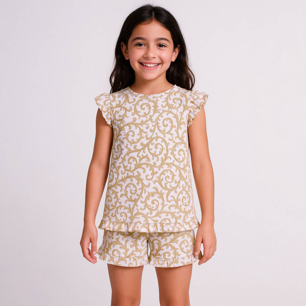 My Little Pie-Элегантный розовый комплект для сна из супимы для девочек | Childrensalon Outlet