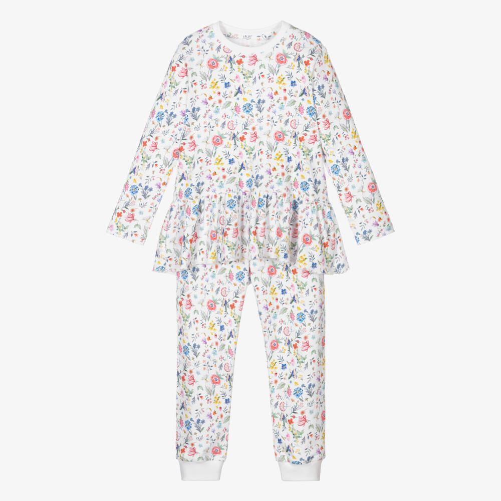 My Little Pie-Girls Floral Frill Pyjama Set | Childrensalon Outlet