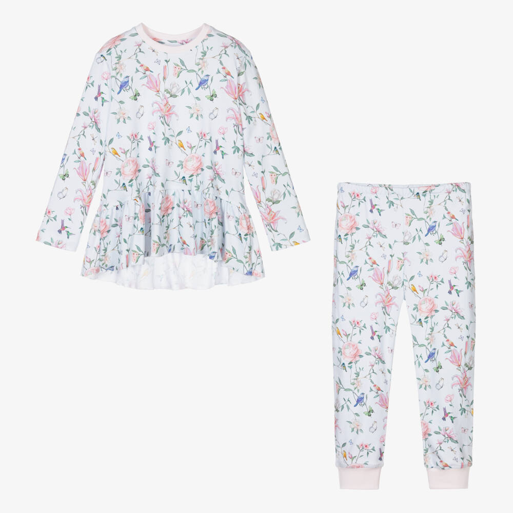 My Little Pie-Пижама из хлопка супима с лилиями | Childrensalon Outlet