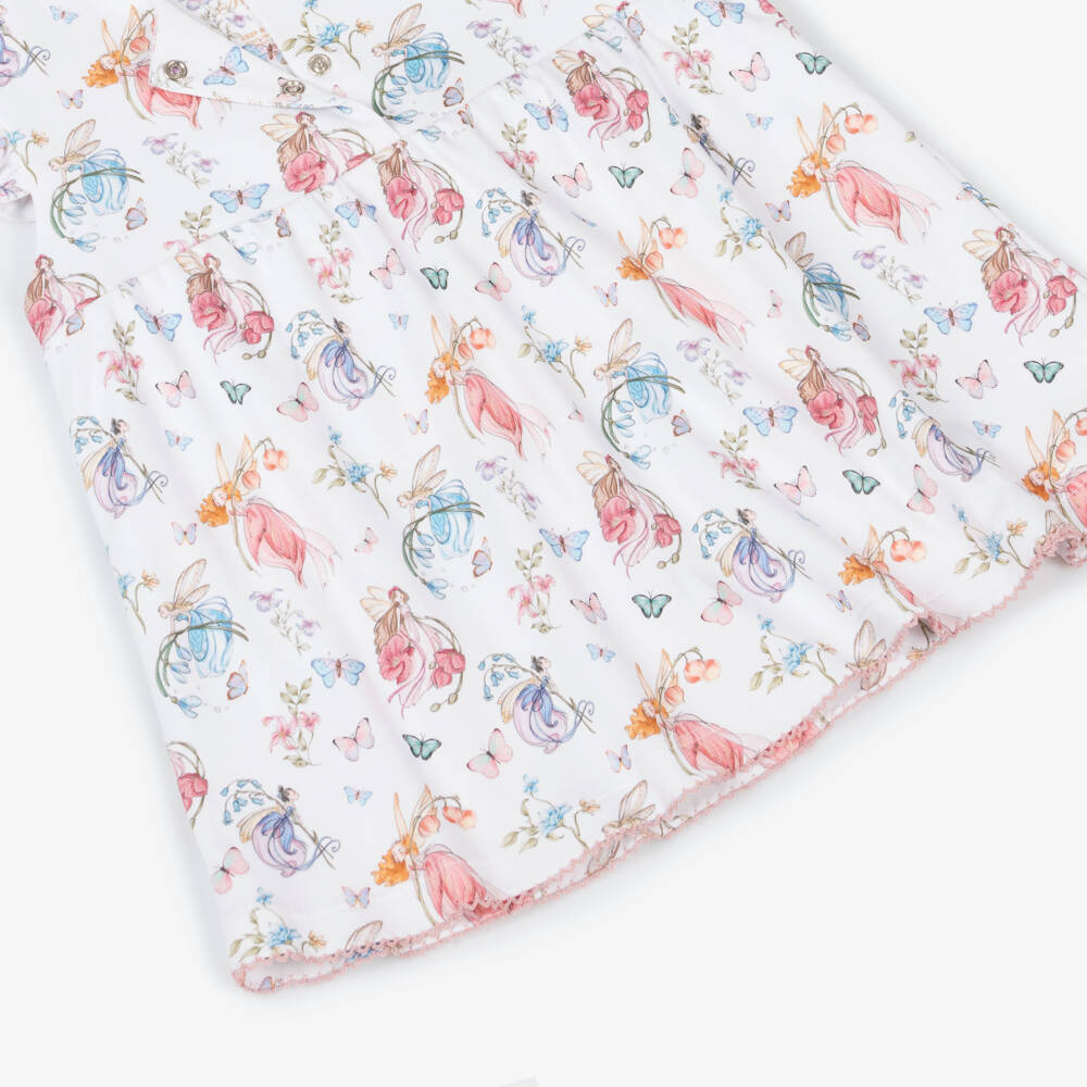My Little Pie-Girls Ivory Cotton Fairy Pyjamas | Childrensalon Outlet