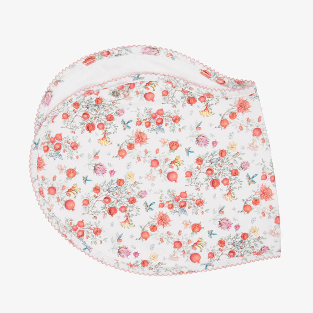 My Little Pie-Girls Ivory Cotton Pomegranate Muslin | Childrensalon Outlet