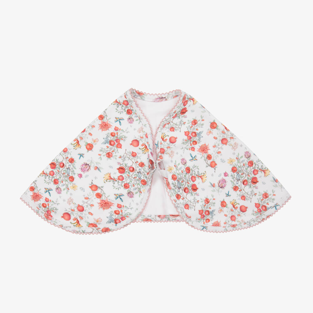 My Little Pie-Girls Ivory Cotton Pomegranate Muslin | Childrensalon Outlet