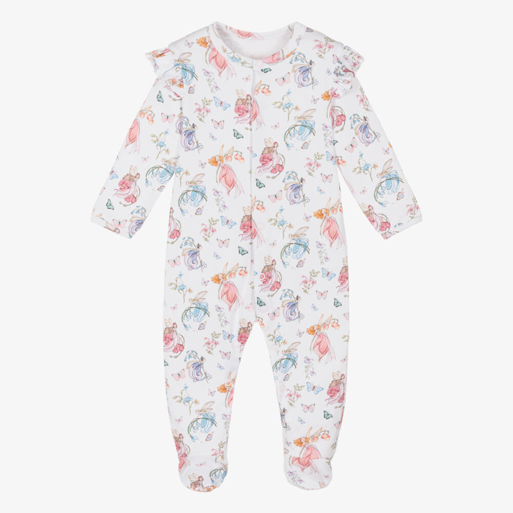 My Little Pie-Girls Ivory Fairy Print Onesie | Childrensalon Outlet
