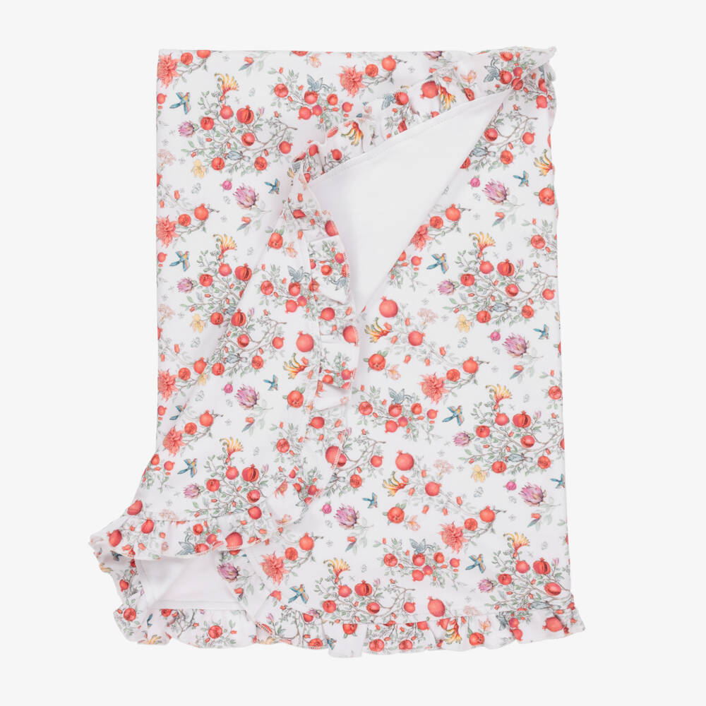 My Little Pie-Girls Ivory Organic Cotton Blanket | Childrensalon Outlet