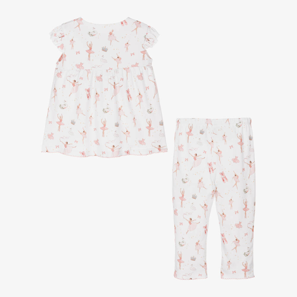 My Little Pie-Girls Ivory Supima Cotton Nightwear | Childrensalon Outlet