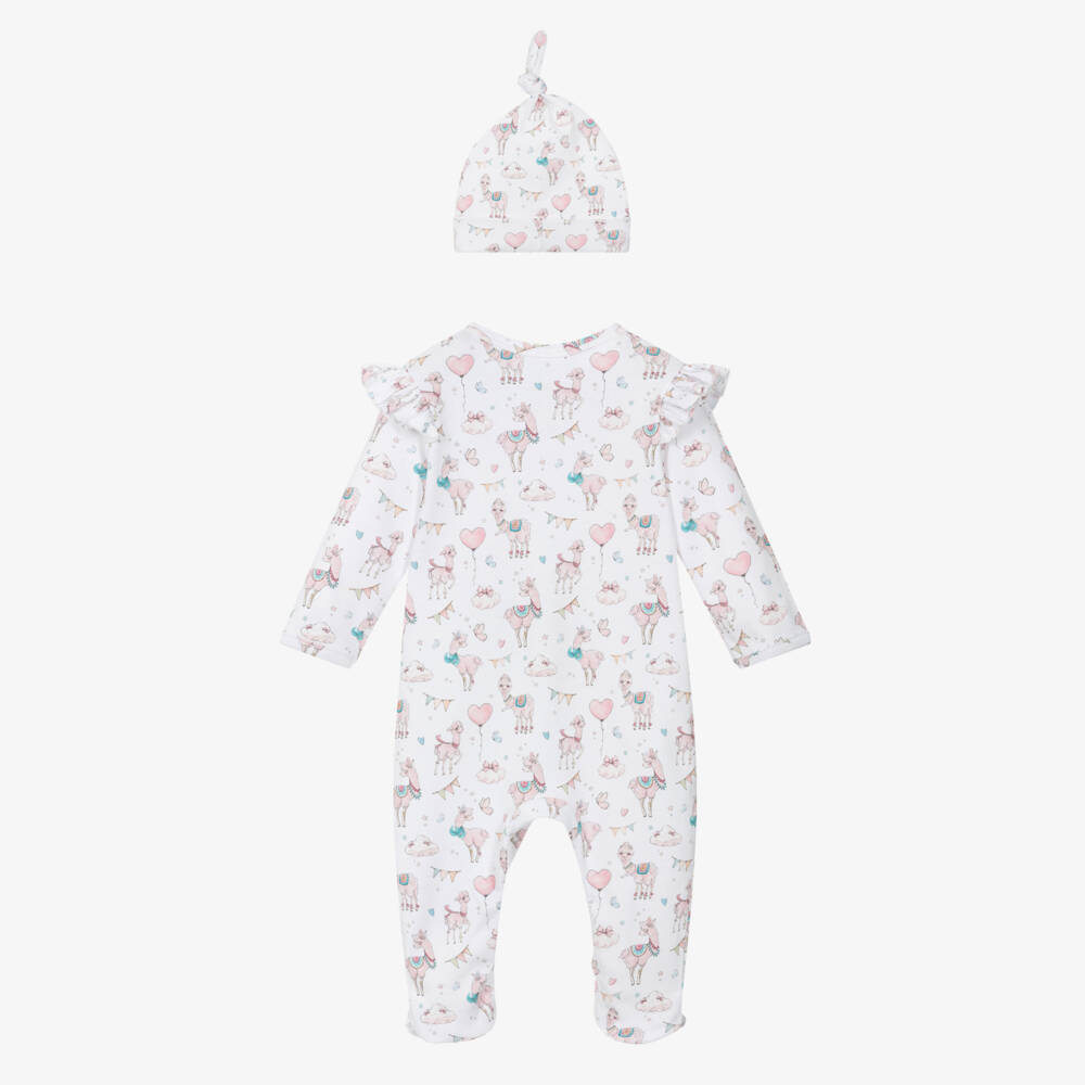 My Little Pie-Розовый хлопковый комплект с ламой для девочек | Childrensalon Outlet