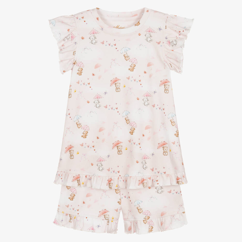 My Little Pie - Girls Pink Supima Cotton Dreams Pyjamas | Childrensalon