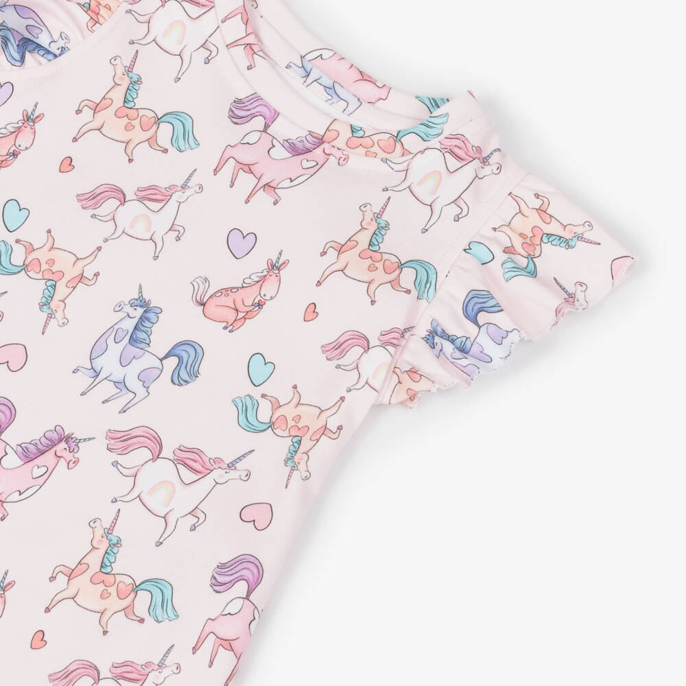 My Little Pie-Girls Pink Unicorn Cotton Sleepwear | Childrensalon Outlet