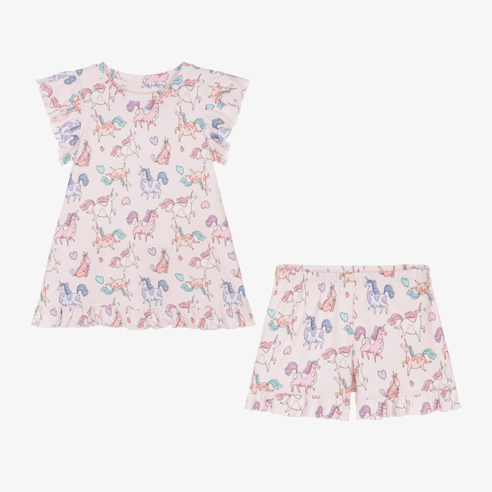 My Little Pie-Girls Pink Unicorn Cotton Sleepwear | Childrensalon Outlet