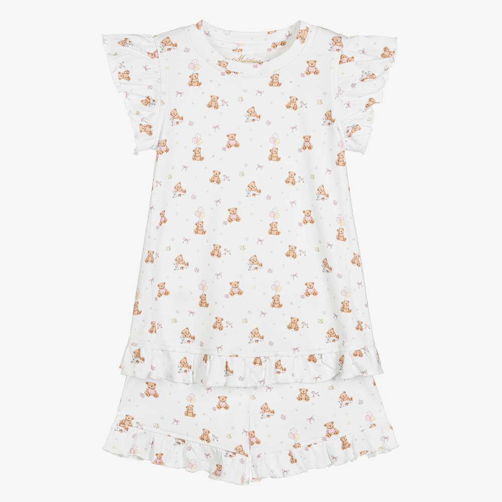 My Little Pie-Girls Supima Cotton Basic Pink Pyjamas | Childrensalon Outlet