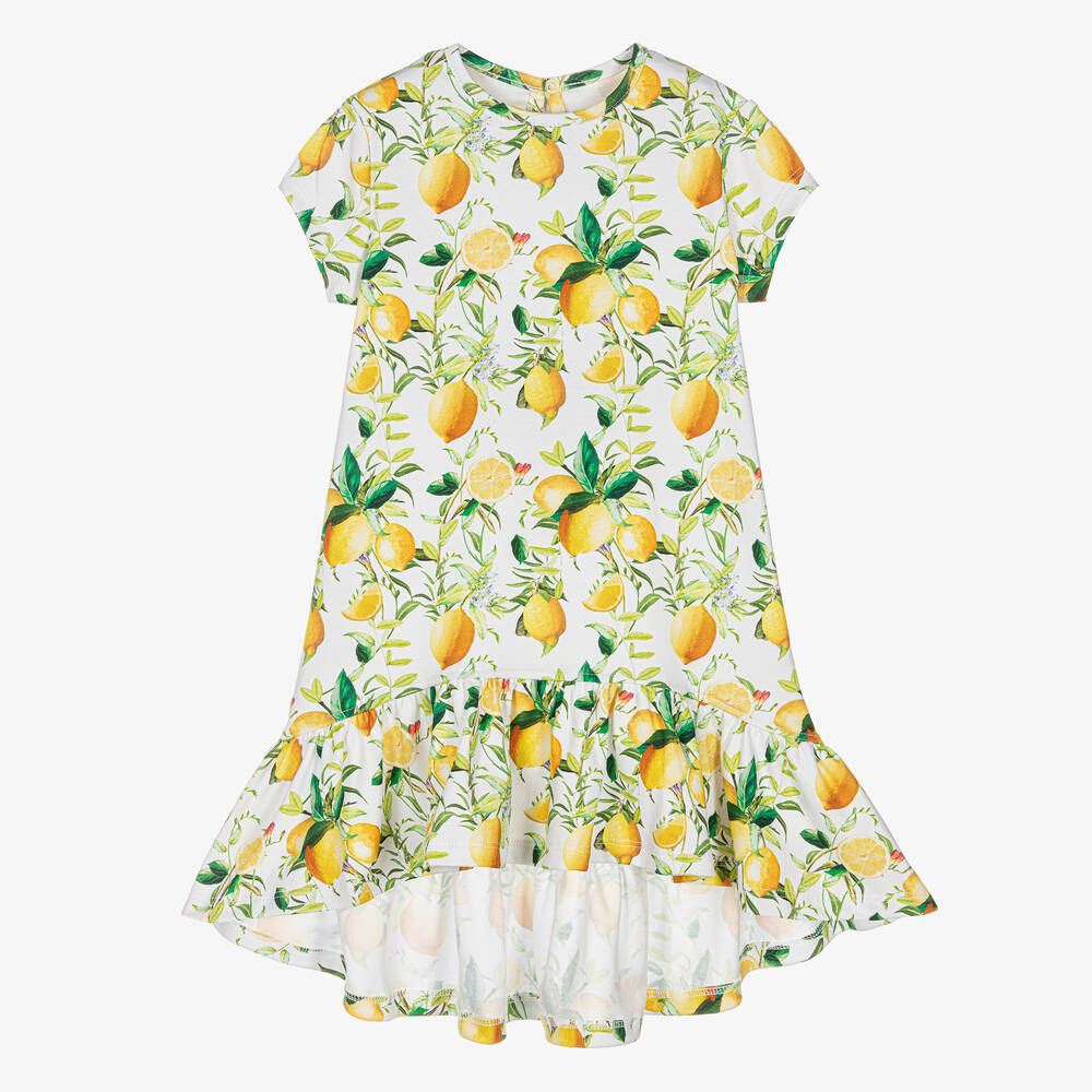 My Little Pie - Girls Supima Cotton Lemons Nightdress | Childrensalon