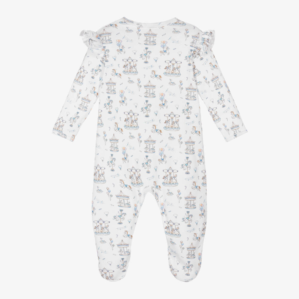 My Little Pie-Girls White Cotton Bon Bon Babygrow | Childrensalon Outlet