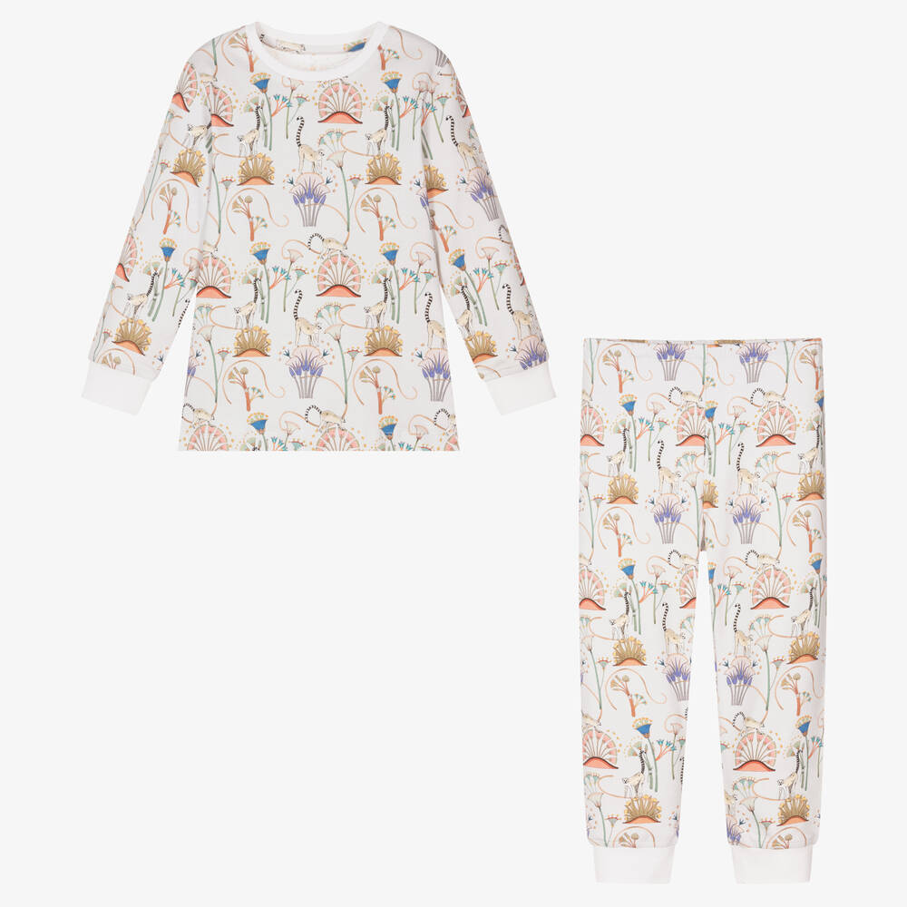 My Little Pie-Grey Cotton Lemur Pyjamas | Childrensalon Outlet