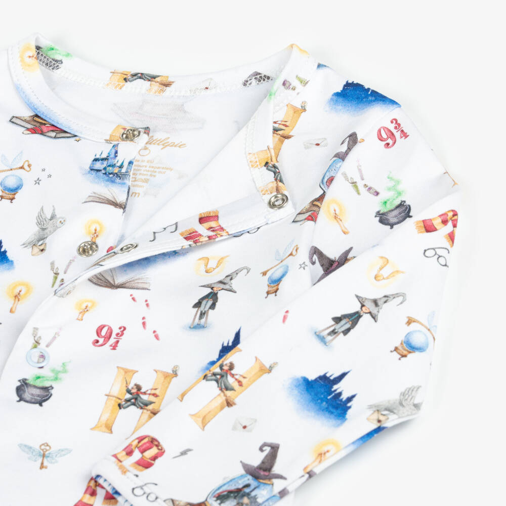 My Little Pie-Infant Ivory Wizard Sleepsuit Set | Childrensalon Outlet