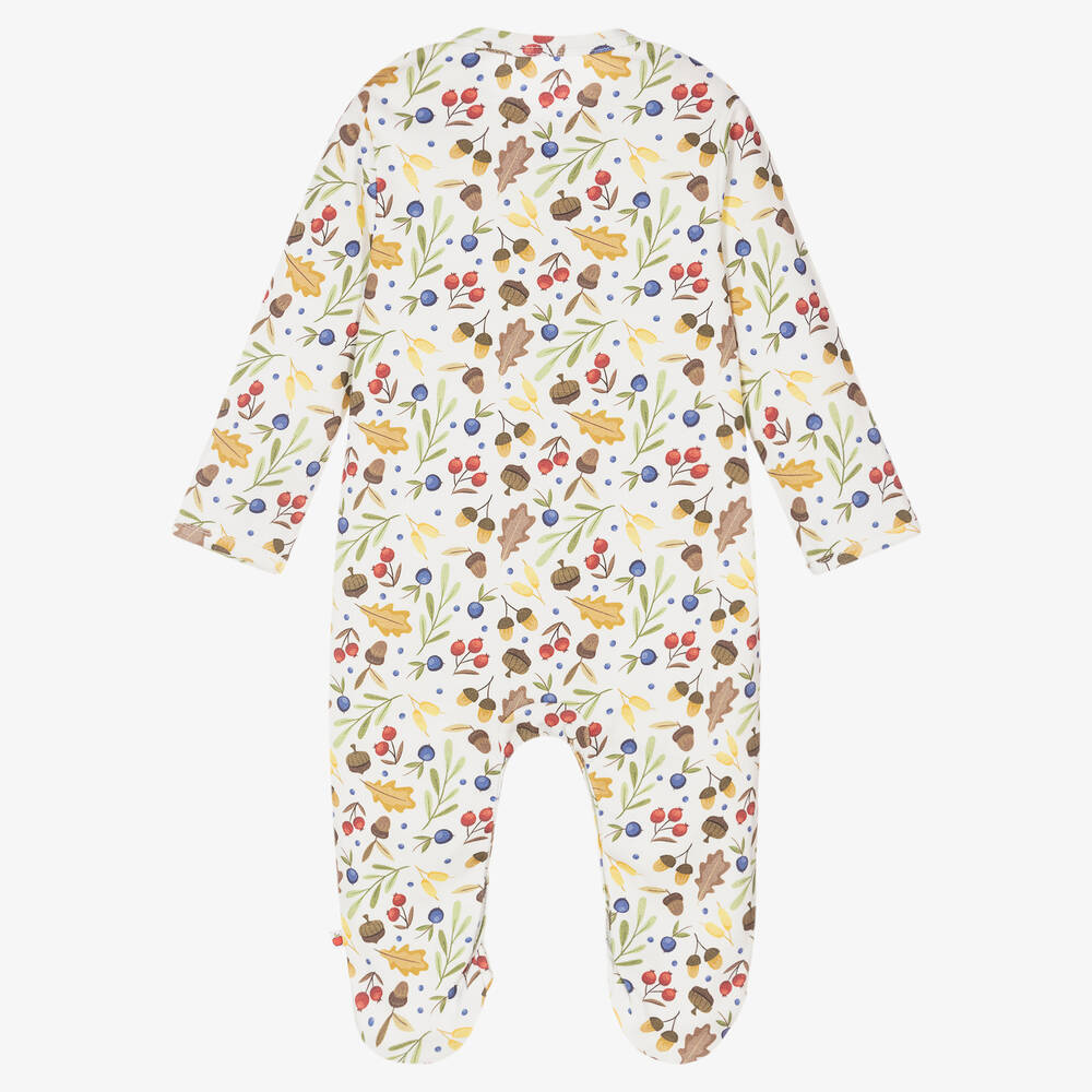 My Little Pie-Ivory Acorns Cotton Babygrow | Childrensalon Outlet