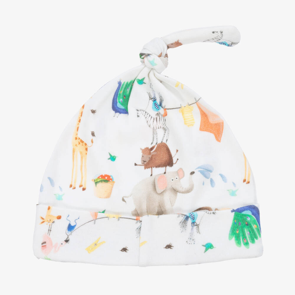 My Little Pie-Кремовая шапочка из хлопка супима для малышей | Childrensalon Outlet