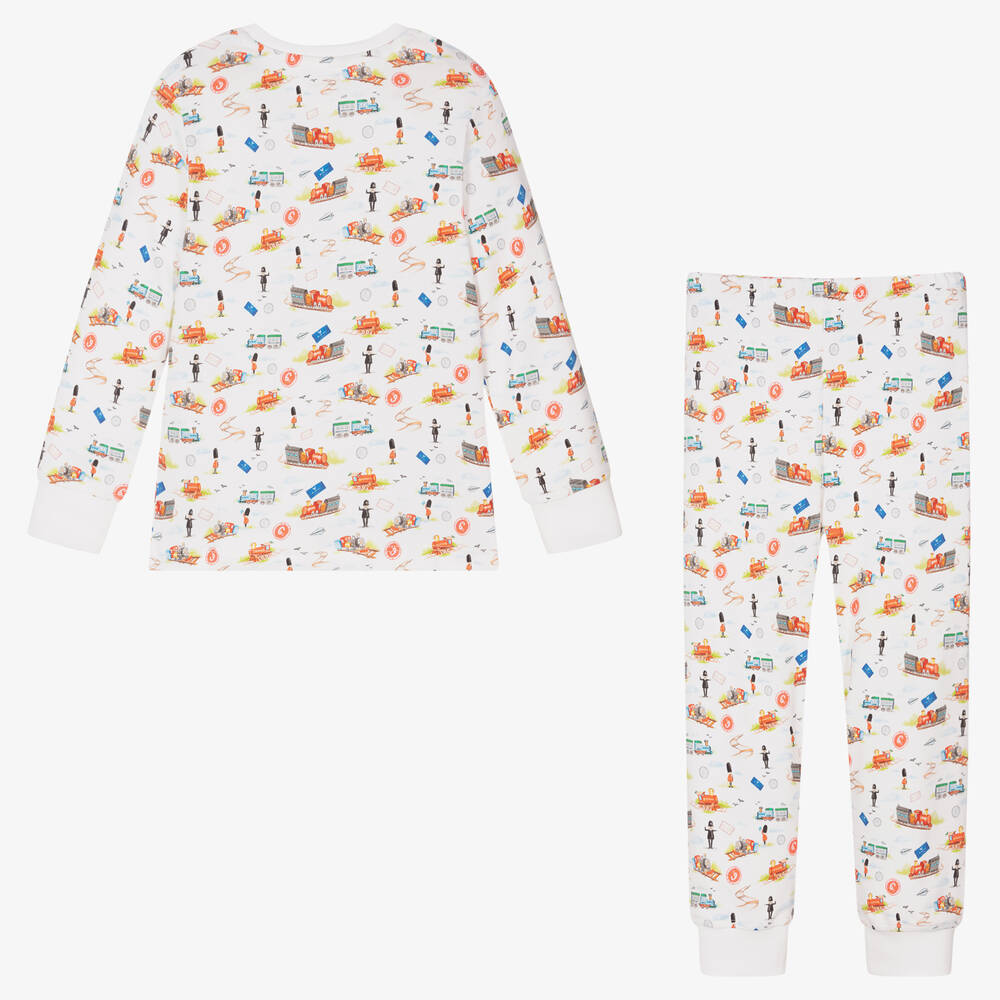 My Little Pie-Ivory Little Train Pyjamas | Childrensalon Outlet