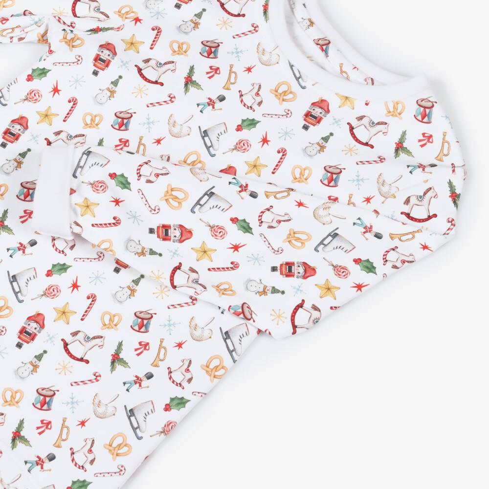 My Little Pie-Junior Ivory Noel Nightwear Set | Childrensalon Outlet
