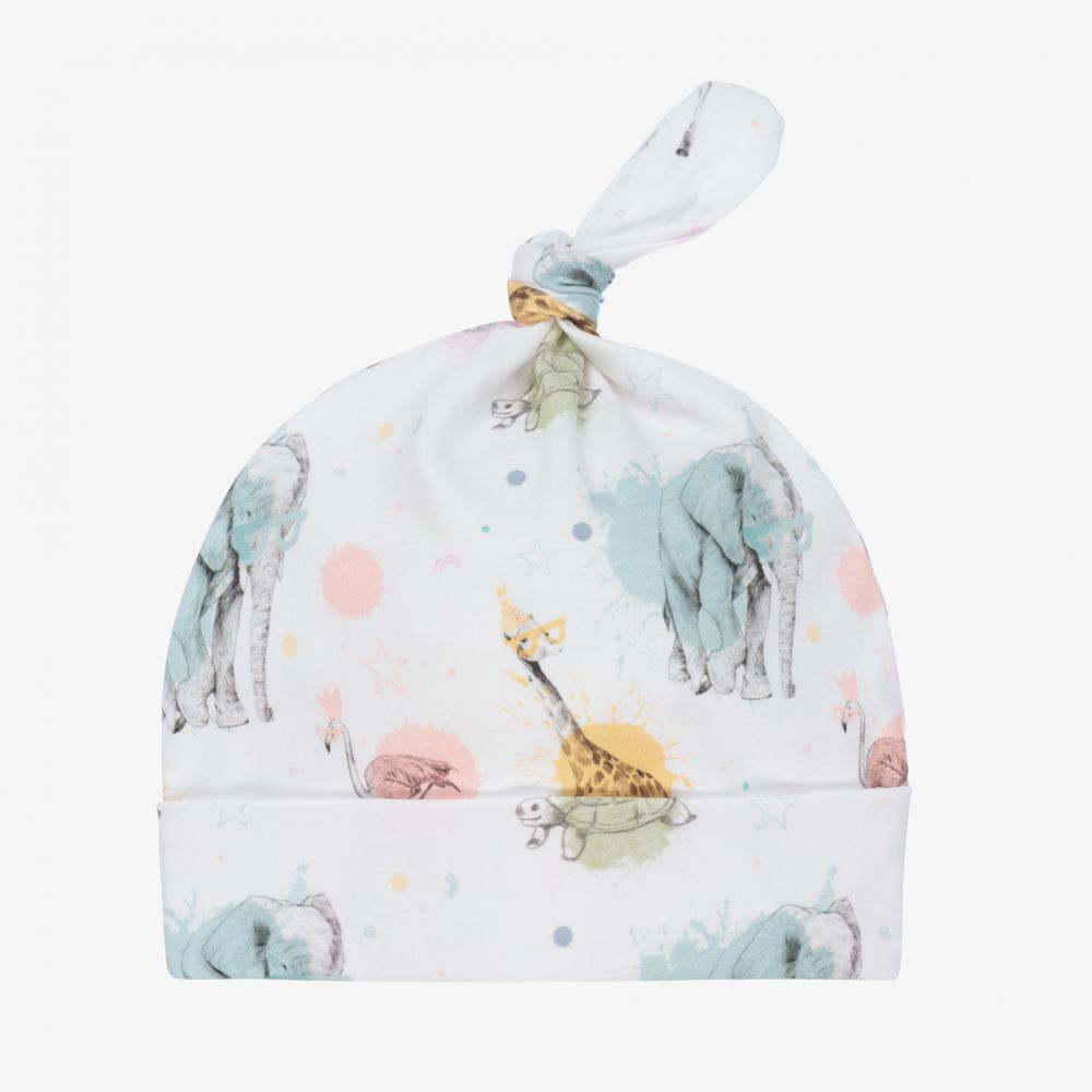 My Little Pie-Mosaic Supima Cotton Baby Hat | Childrensalon Outlet