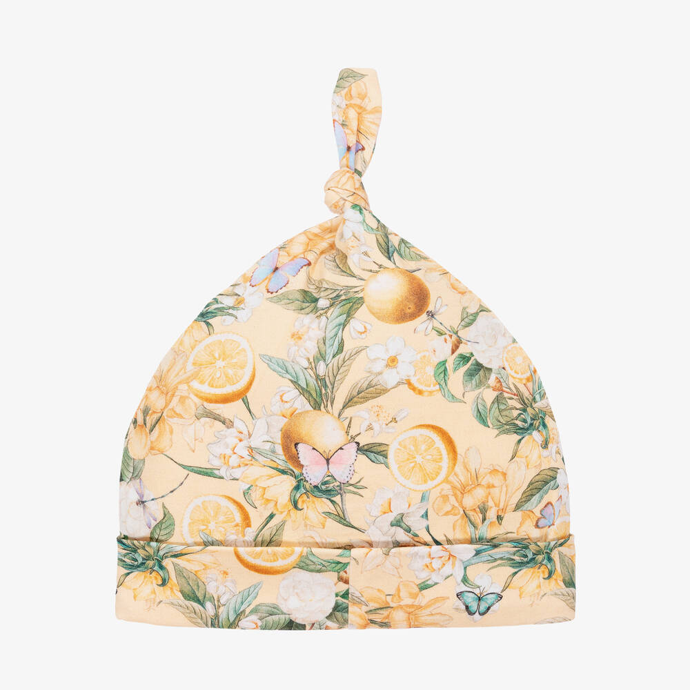 My Little Pie-Orange Juicy Layette Baby Hat | Childrensalon Outlet