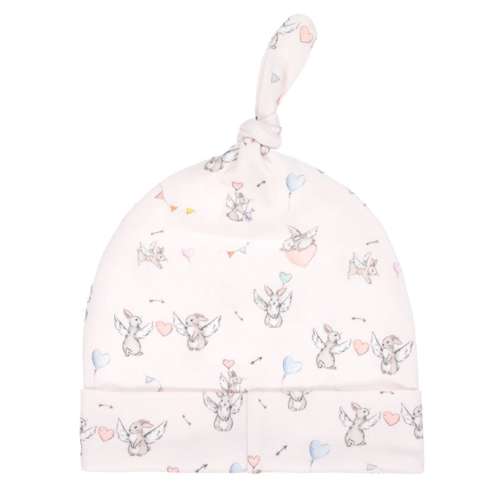 My Little Pie-Розовая шапочка из хлопка супима с крылатыми кроликами | Childrensalon Outlet
