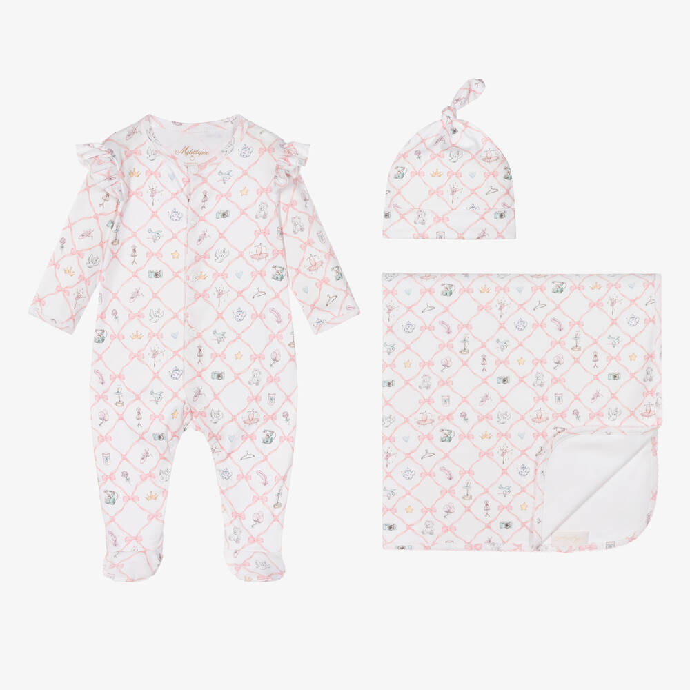 My Little Pie - Pink Fantasy Babysuit Set | Childrensalon