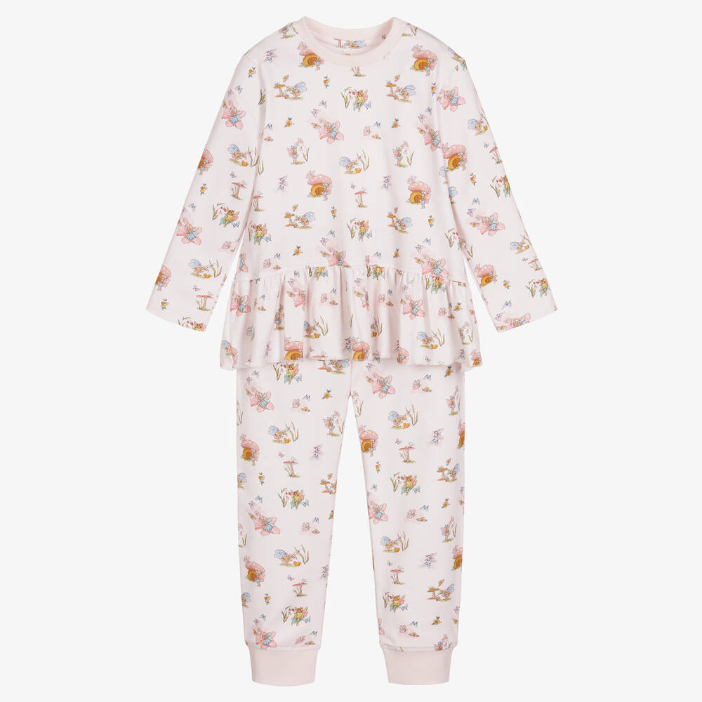 My Little Pie - Pink Supima Cotton Little Fairies Pyjamas | Childrensalon