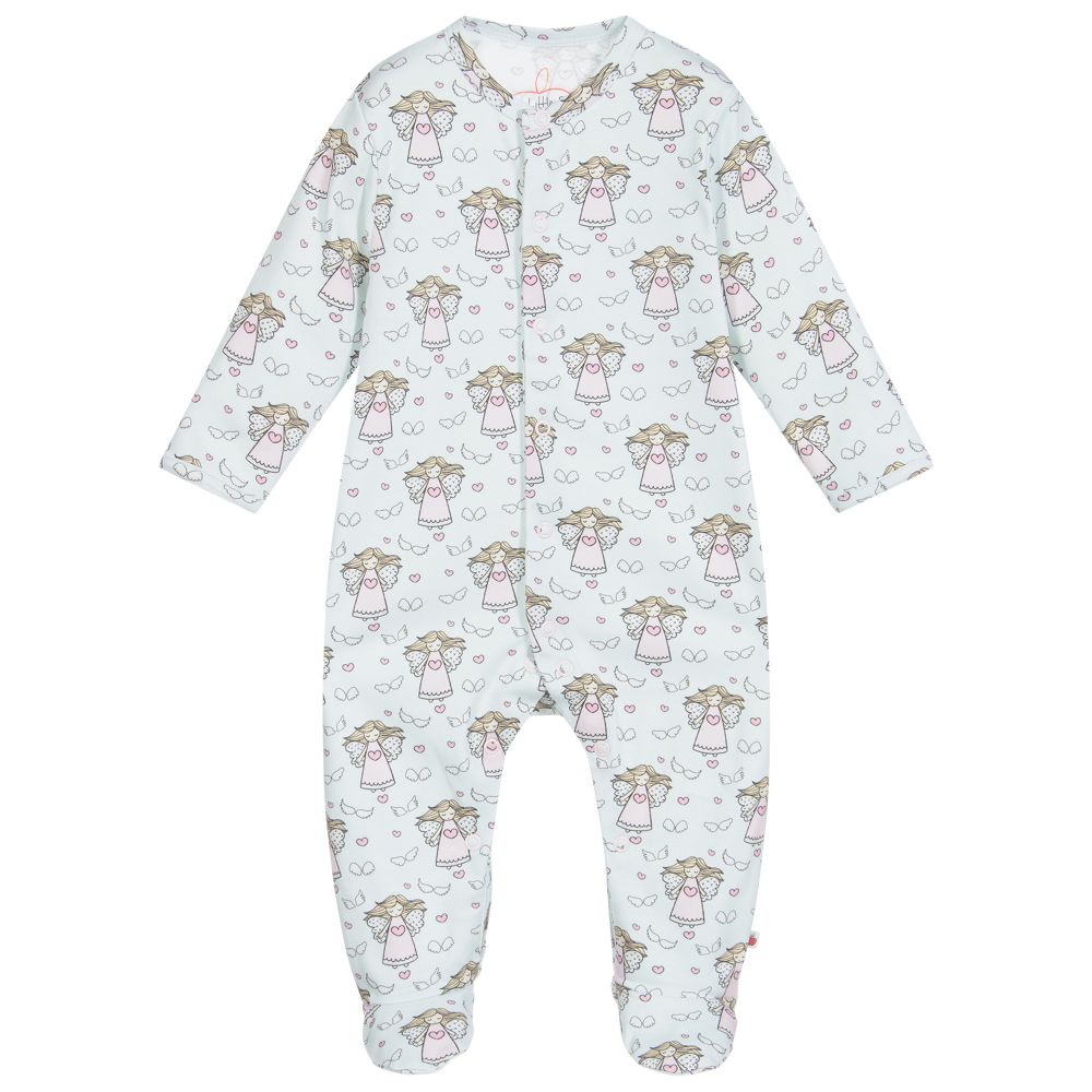 My Little Pie-Supima Cotton Angels Babygrow | Childrensalon Outlet