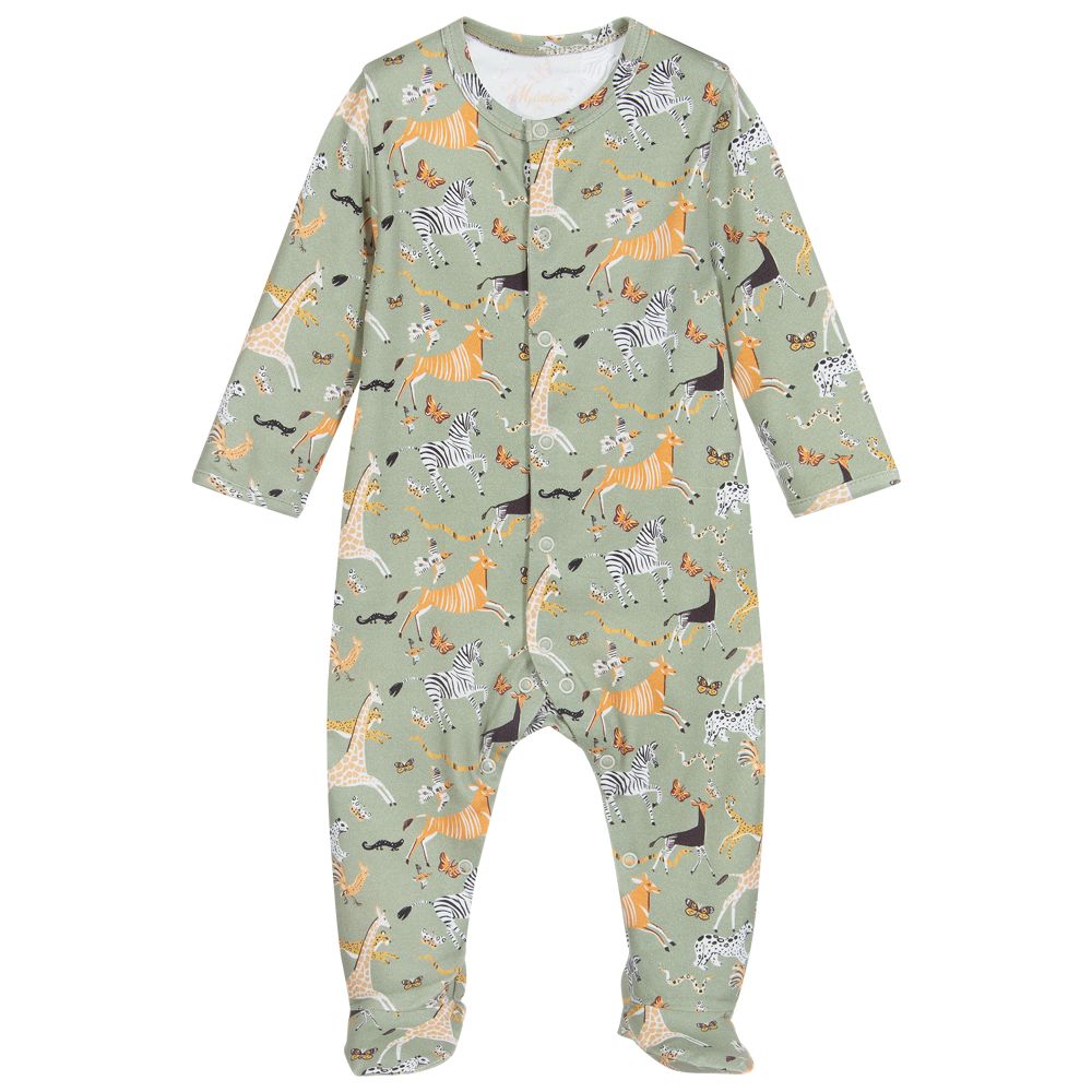 My Little Pie - Supima Cotton Animals Babygrow | Childrensalon