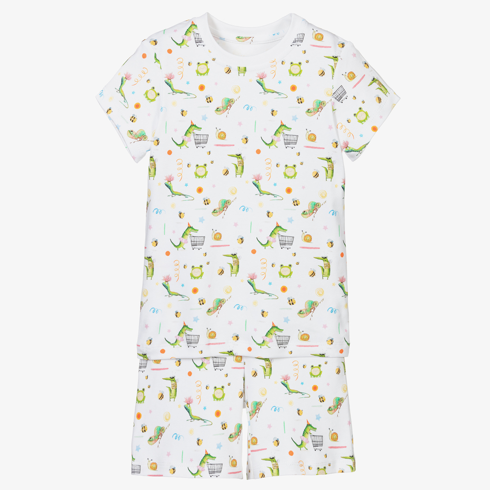 My Little Pie - Kroko-Schlafanzug aus Supima-Baumwolle | Childrensalon