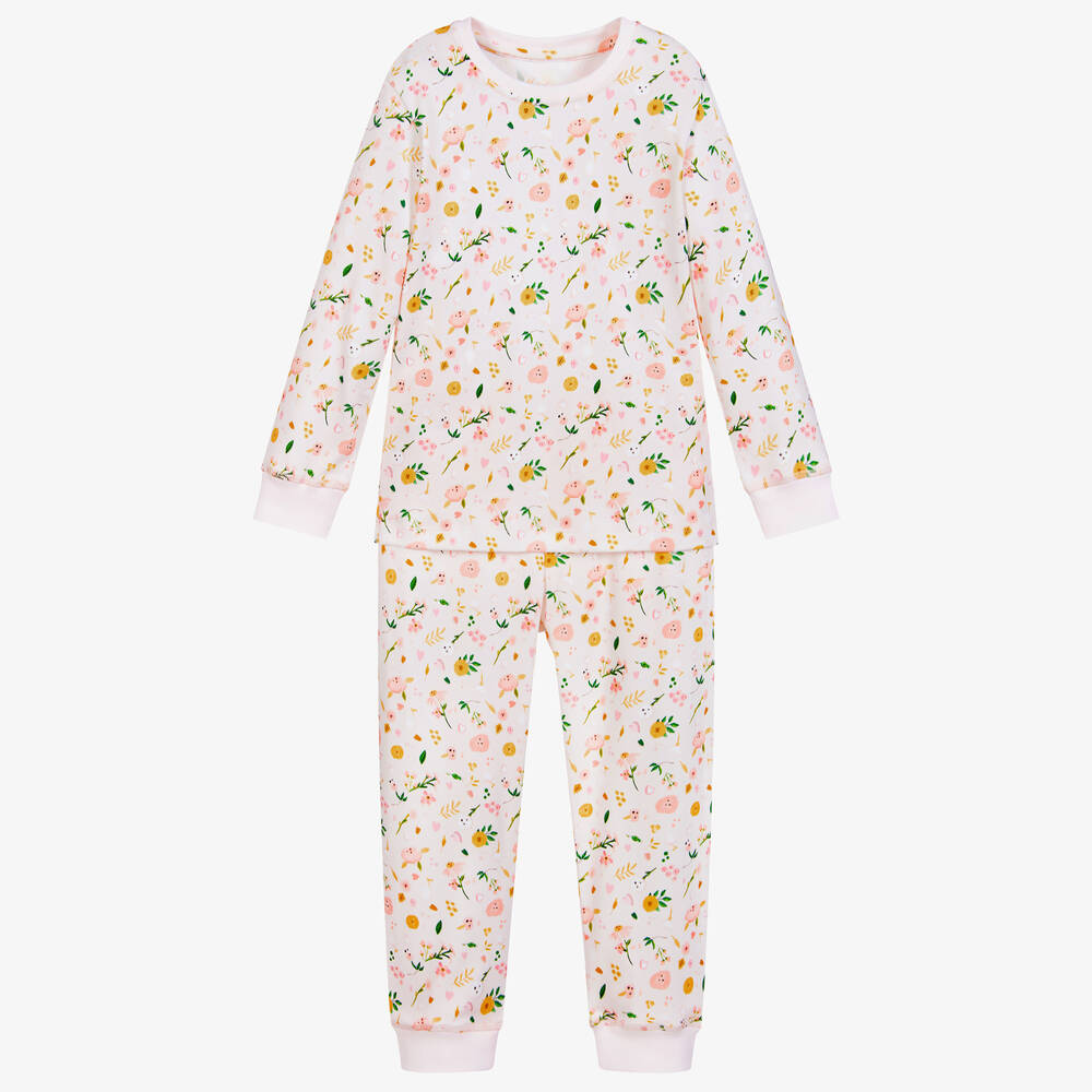 My Little Pie - Supima Cotton Flowers Pyjamas | Childrensalon