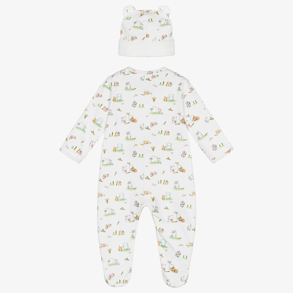 My Little Pie-Supima Cotton Hare Carrot Babygrow Set | Childrensalon Outlet